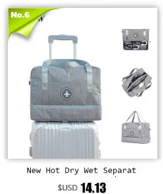 Waterproof Cationic Travel Bag Multi-layer Documents Organizer Handbag Outdoor Portable Large Capacity Zipper Storage Bag