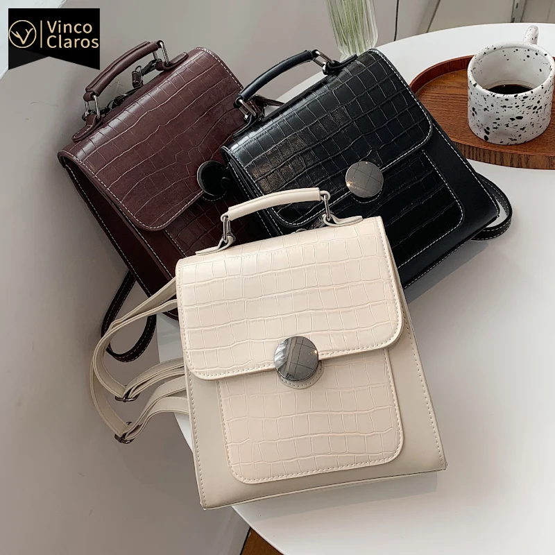 Backpacks Purse Trend Travel Small Fashion Women Stone for Designer Cute