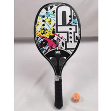 

Adult Professional Full Carbon Beach Tennis Paddle Racket EVA Face Raqueta Unisex Equipment Raquete -40