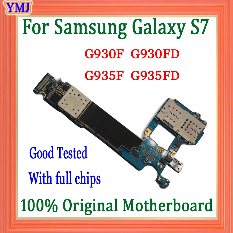 Материнская плата для Samsung Galaxy S7 edge G935F G935FD 100% оригинал с полными чипами