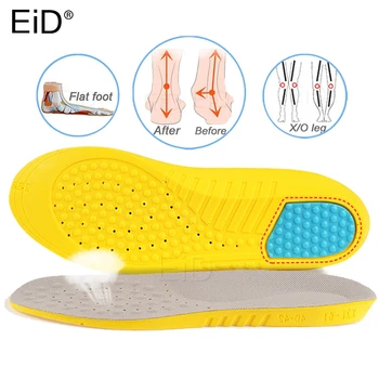 

Orthotic Insoles Flat Feet Arch Support Memory Foam Plantillas Fascitis Shoe Pad for Shock-Absorption Foot Insert Insole Pads