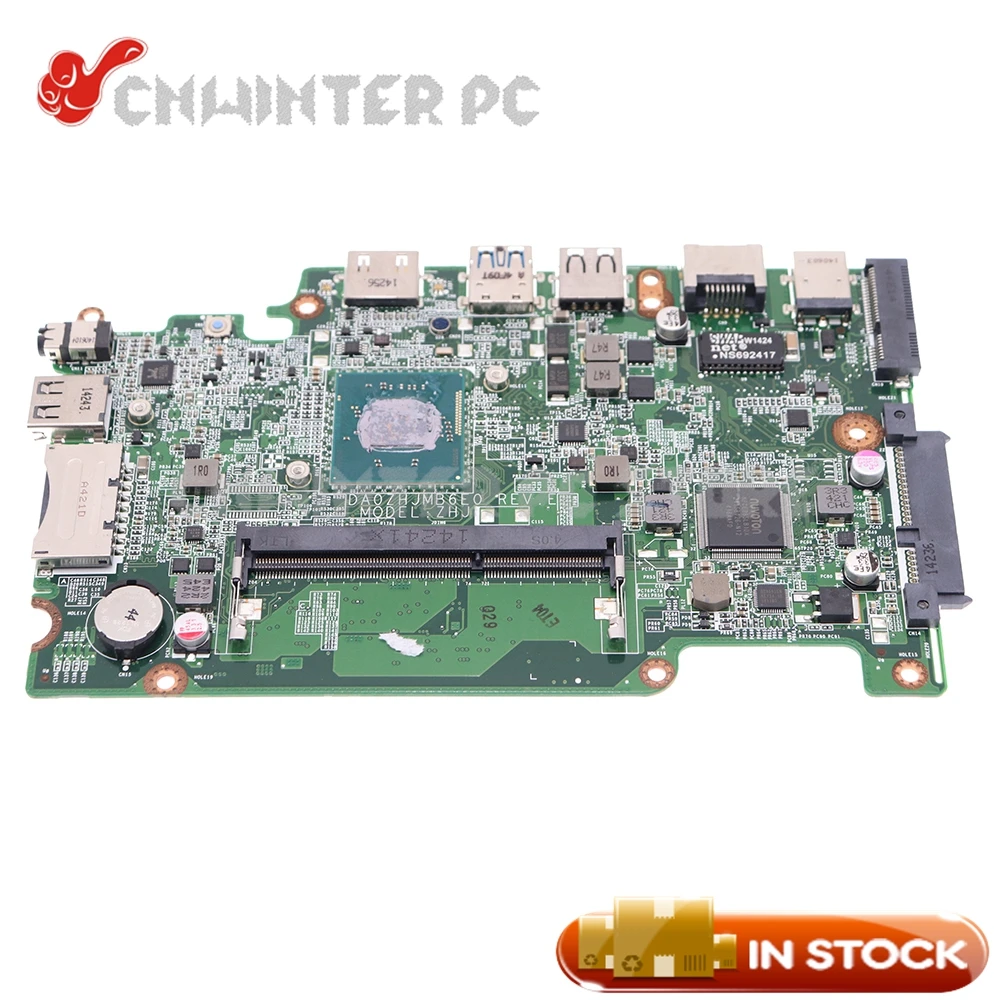Nokotion Nbmnu Da0zhjmb6e0 For Acer Aspire 111 V3 111 Laptop Motherboard N Cpu Aliexpress