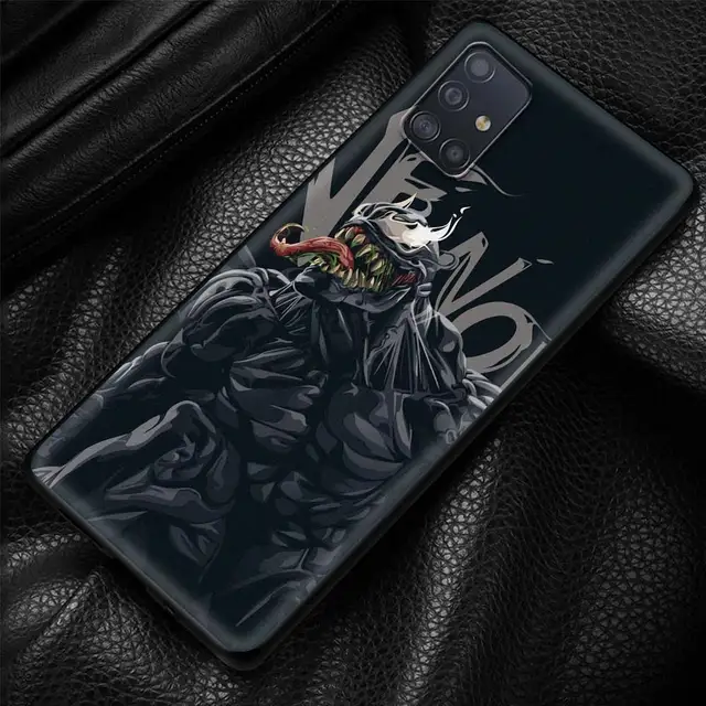 Phone Case For Samsung Galaxy A22 A51 A12 A71 A52 A72 A11 A41 A31 4G A32 A51 5G Soft Fundas Marvel Super Hero Venom B06