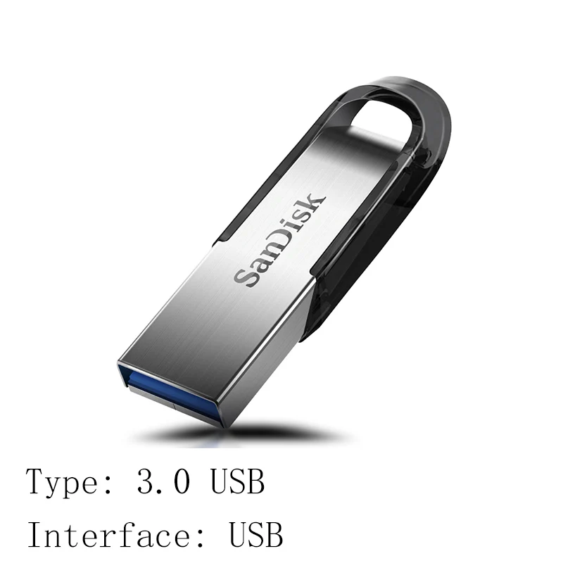 CZ73 Флеш-накопитель USB sandisk 32, 64, 128, 16 ГБ, флеш-накопитель 128 ГБ, 64 ГБ, 32 ГБ, 256 ГБ, флеш-накопитель 3,0, USB флешка, диск на ключ, память для телефона - Цвет: CZ73