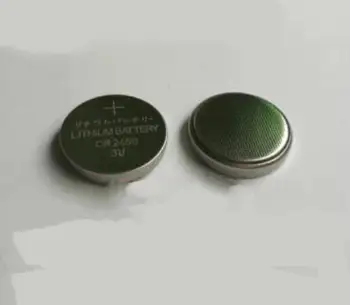 

Free ship 6pcs/lot 3V CR2450 lithium button cell battery 2450 button cell battery coin battery remote control battery