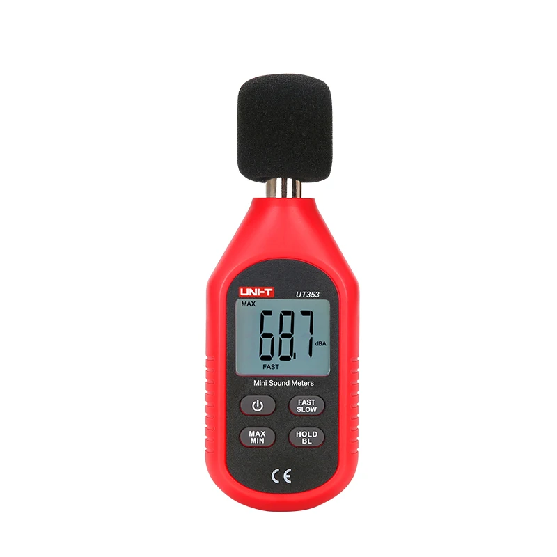 

Portable UT353 Noise Meter Detector Digital Sound Level Meter Intelligent Decibel Monitor Tool
