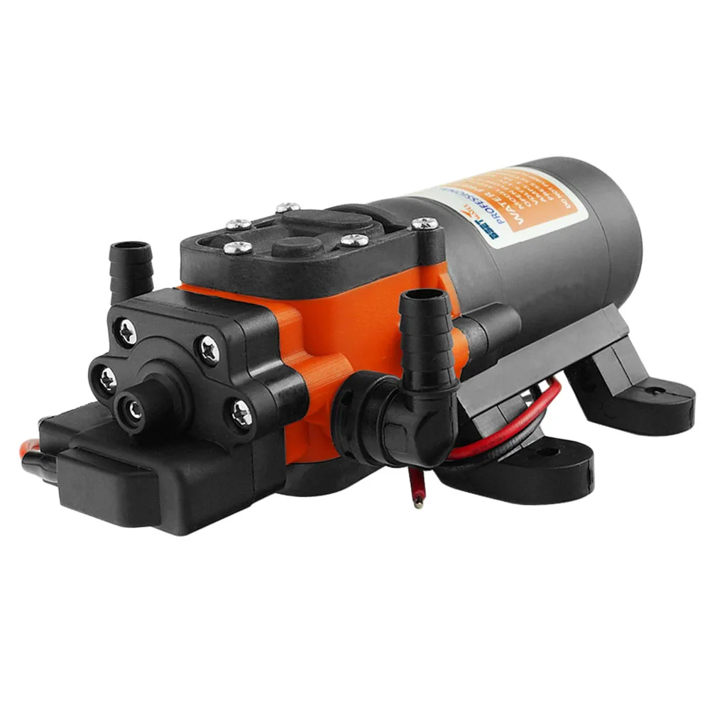 21-Series Water Diaphragm Self Priming Pump 1.2 Gallons/min 35 PSI for Rv/Marine 12 Volt DC