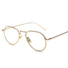 Солнцезащитные очки в стиле хип-хоп, модные мужские и женские солнцезащитные очки в металлической оправе с бриллиантами, разноцветные солнцезащитные очки