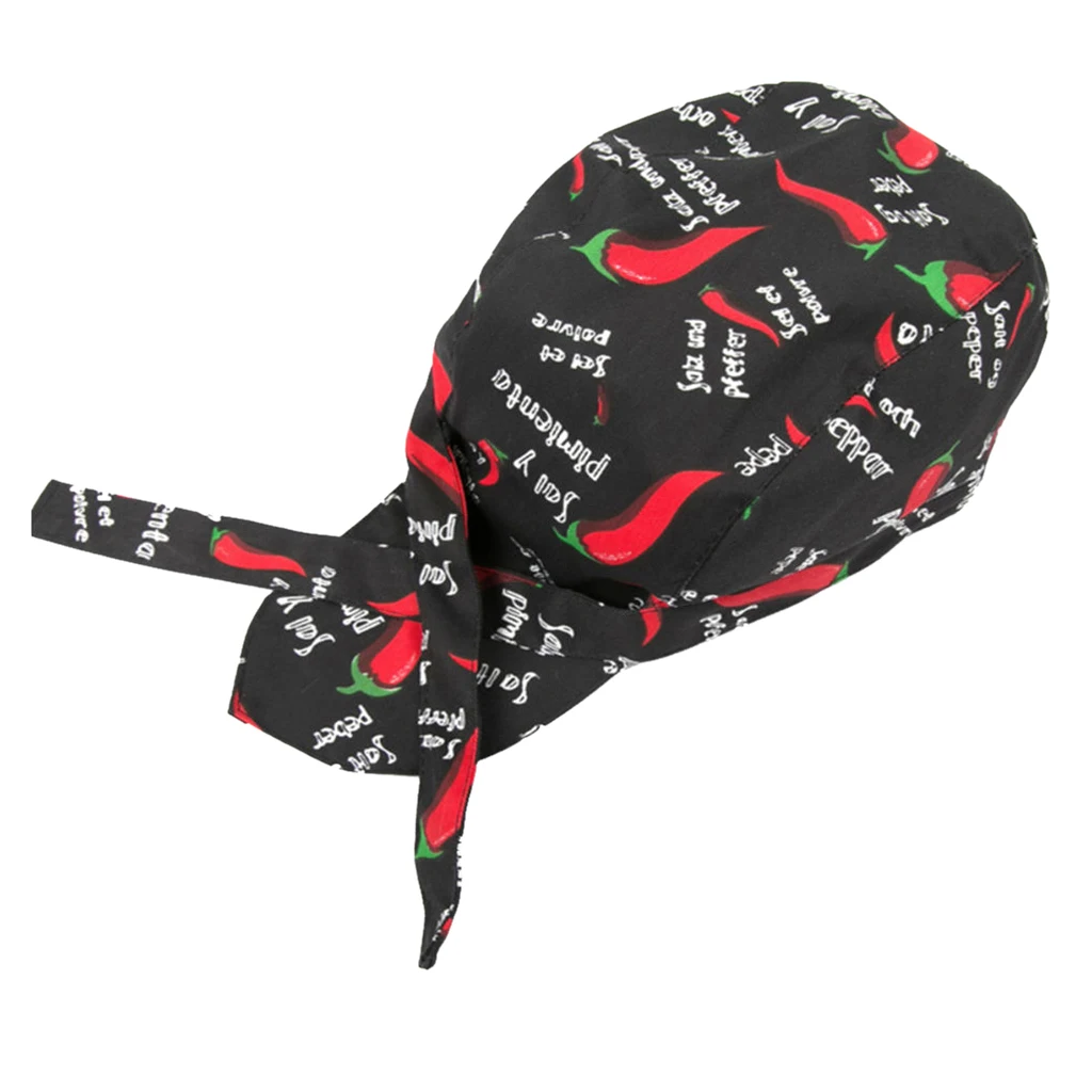 Hotel Cafe Restaurant Bar Pirate Skull Cap Chef Hat Waiter Clothing Accessory Waiter Cap Chef Cap Caterers Cap #5