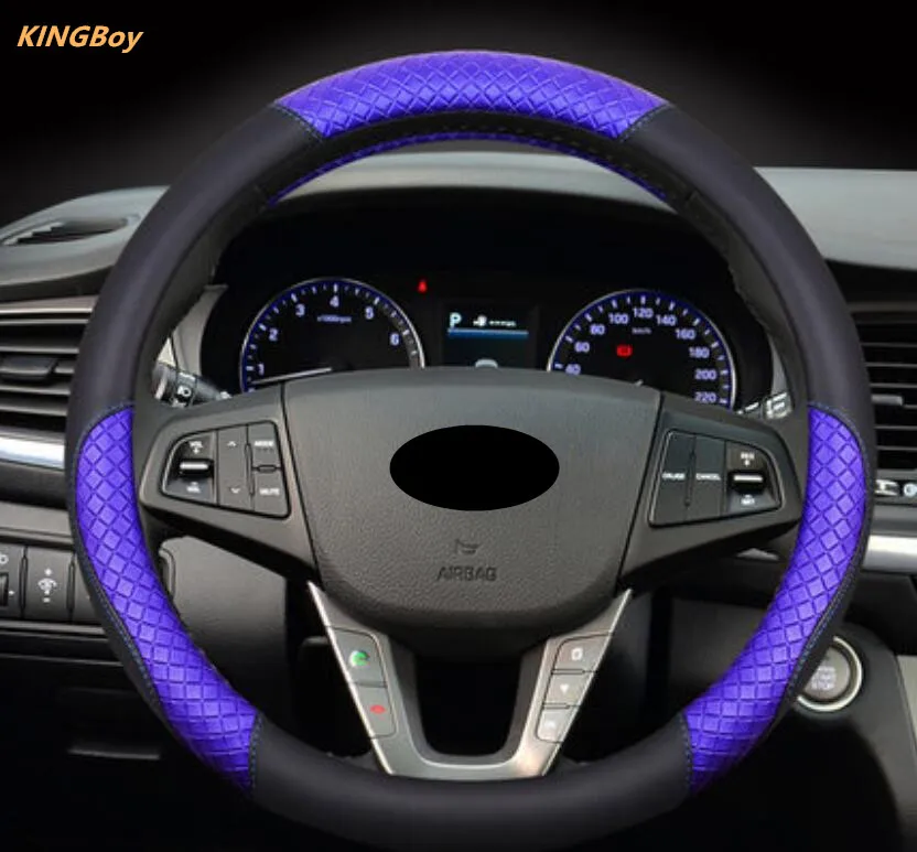 Для hyundai Tucson ручной работы руль Внутренняя окантовка аксессуары для ремонта