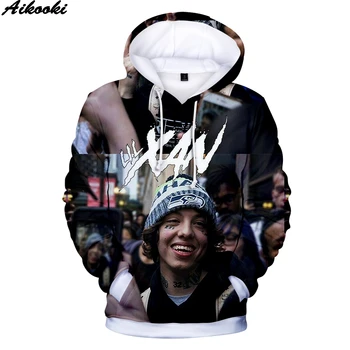 

2019 hot new lil xan xanarchy 3D Hoodie Men/Women Hip Hop Sweatshirts lil xan 3D Hoodie Man Autumn Harajuku pullovers Sweatshirt