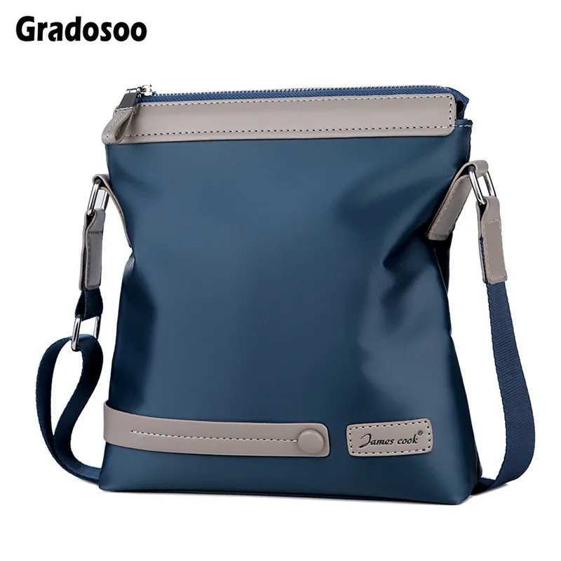 

Gradosoo Oxford Messenger Bag Men Shoulder Bags High Quality Crossbody Bag For Men Briefcase Business Bag ipad Travel Bag LBF671
