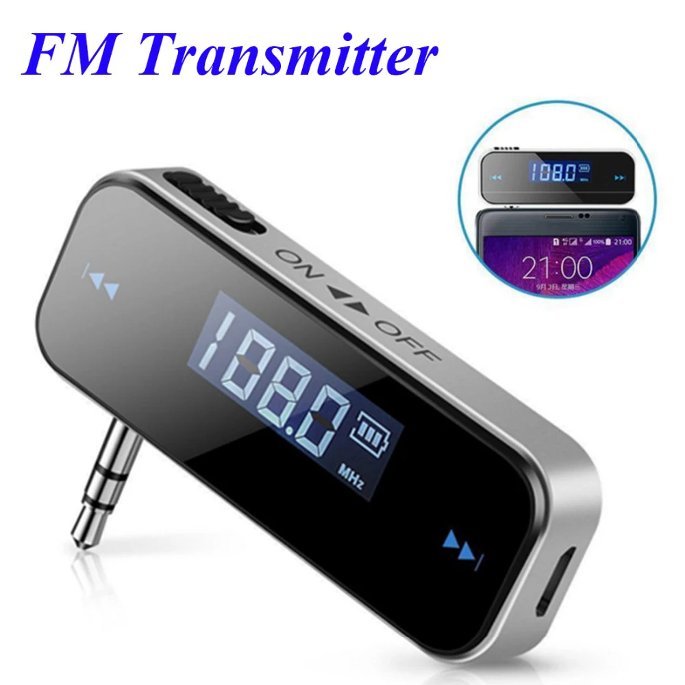 Fm передатчик Bluetooth автомобильный беспроводной музыкальный аудио 3 5 мм в машину mp3