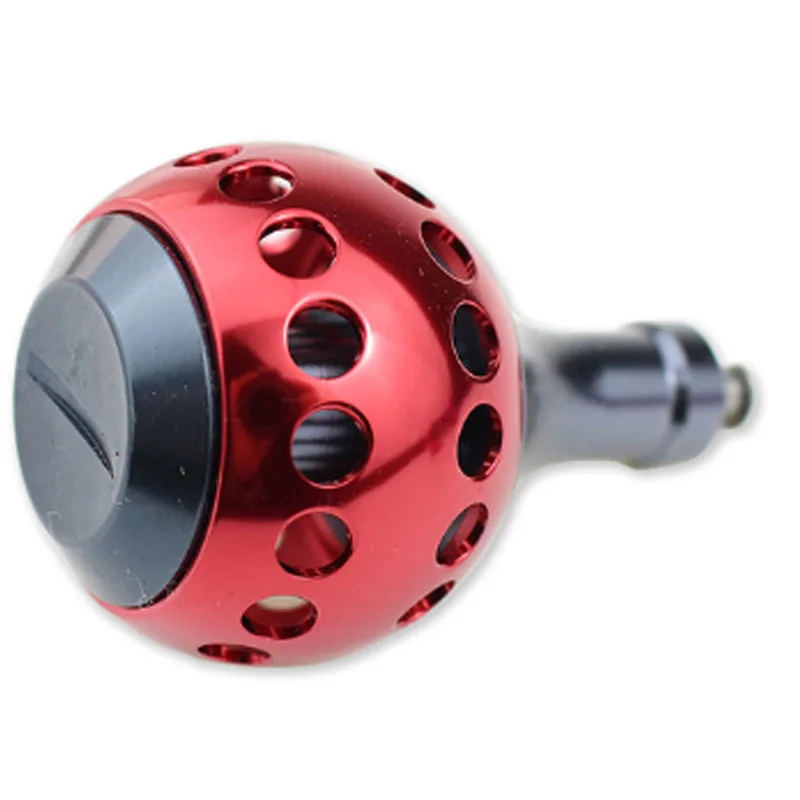 

Ekfan Aluminum Round Fishing Reel Handle Knob for 5000-10000 Rotating Reel Fishing Gear Accessories Red