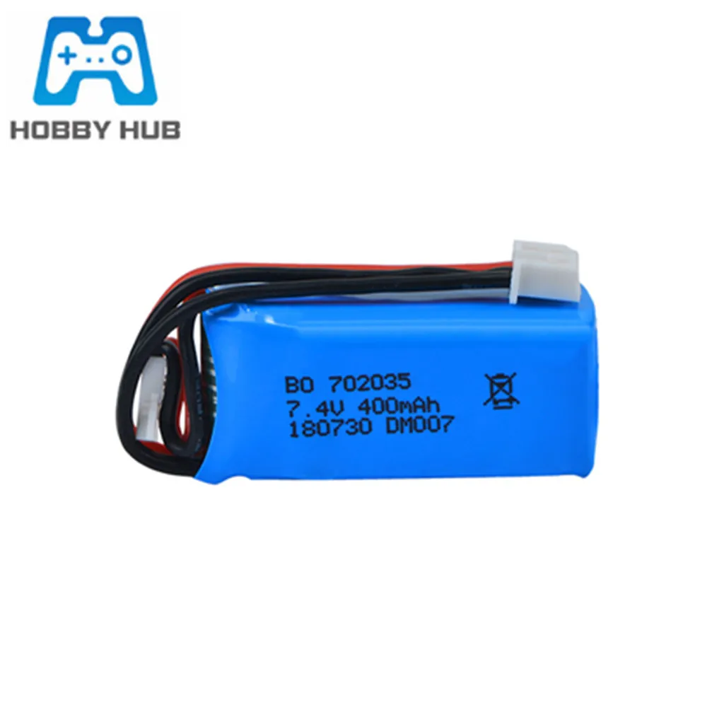7 4 В 400 мАч 702035 Lipo батарея для RC DM007 самолет Квадрокоптер Дрон Вертолет игрушка