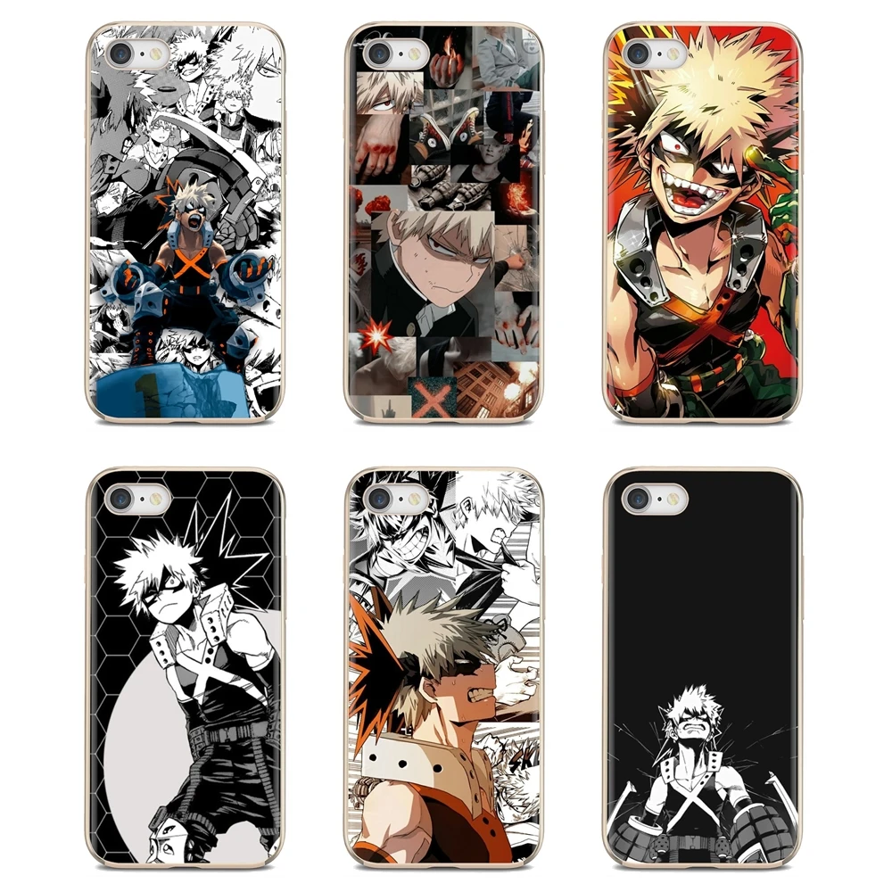 For Meizu M6 M5 M6S M5S M2 M3 M3S NOTE MX6 M6t 6 5 Pro Plus U20 Soft TPU Silicone Phone Cases Bags Katsuki Bakugo