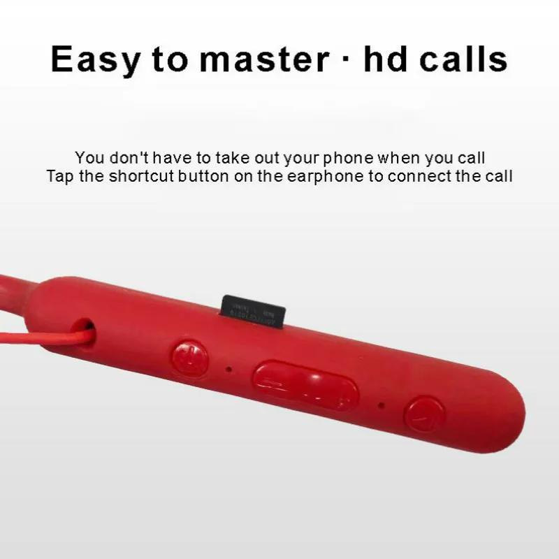 TWS Bluetooth 5 0 Neck hanging Earphone Stereo Wireless Earbus HIFI Sound Sport Earphones Handsfree with Mic Headset for iphone