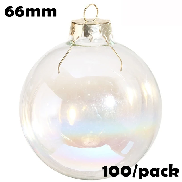 Iridescent Ball Ornament 8 - Pack of 2