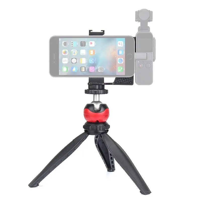 Набор держателей для телефона EACHSHOT для DJI OSMO Pocket с 1/4 винтовым отверстием и холодной обувью, чтобы включить аксессуары крепления