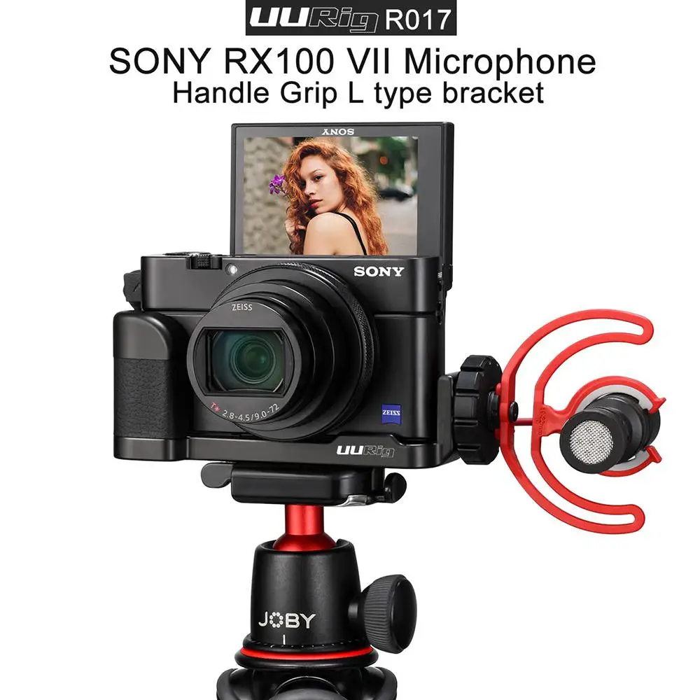 BEESCLOVER для sony RX100 VII UURig R017 Vlog L Пластина для холодного башмака ручка микрофона r60