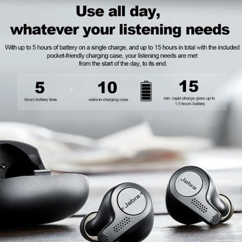 1:1 For Jabra Elite 75t Tws Wireless 