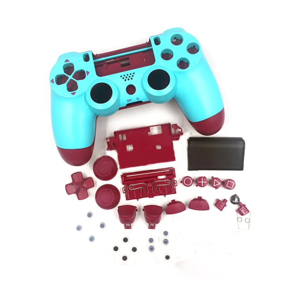Корпус чехол Крышка для Playstation 4 PS4 контроллер JDM 040 050 055 DIY Repair Запчасти собрать