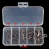 50pcs Treble Fishing Hooks Fishing Tackle Carbon Steel Barbed Fishhooks Super Sharp Triple Hooks Sea Tackle Accessories with Box ► Photo 2/6