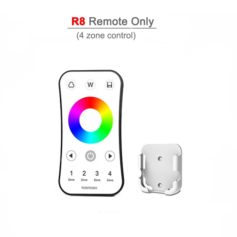 R8 Remote Only RGBW Светодиодная лента управления 12 V 24V DC RF 2,4G беспроводной пульт дистанционного управления умный wifi-контроллер для 12 Вольт rgb-контроллер RGBW светодиодные полосы света - Цвет: R8 Remote Only
