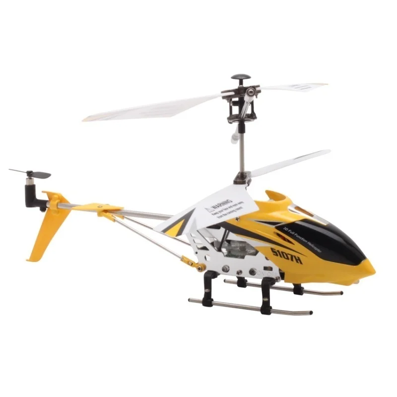 Syma S107H 3,5 H Мини вертолет гироскоп Металл 2,4G Радио RC дистанционное управление высота удержания RC Дрон для игрушки подарок