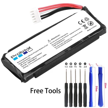 

High quality 3.7V 6000mAh Battery Bateria GSP1029102A for JBL Charge 3+ teardown tool