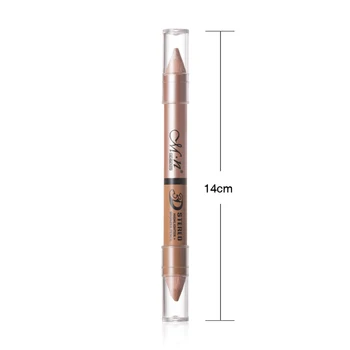 Double Ended Eyes Concealer Pencil Wooden Made Handle Soft Face Cream Contour Brighten Concealer Pen