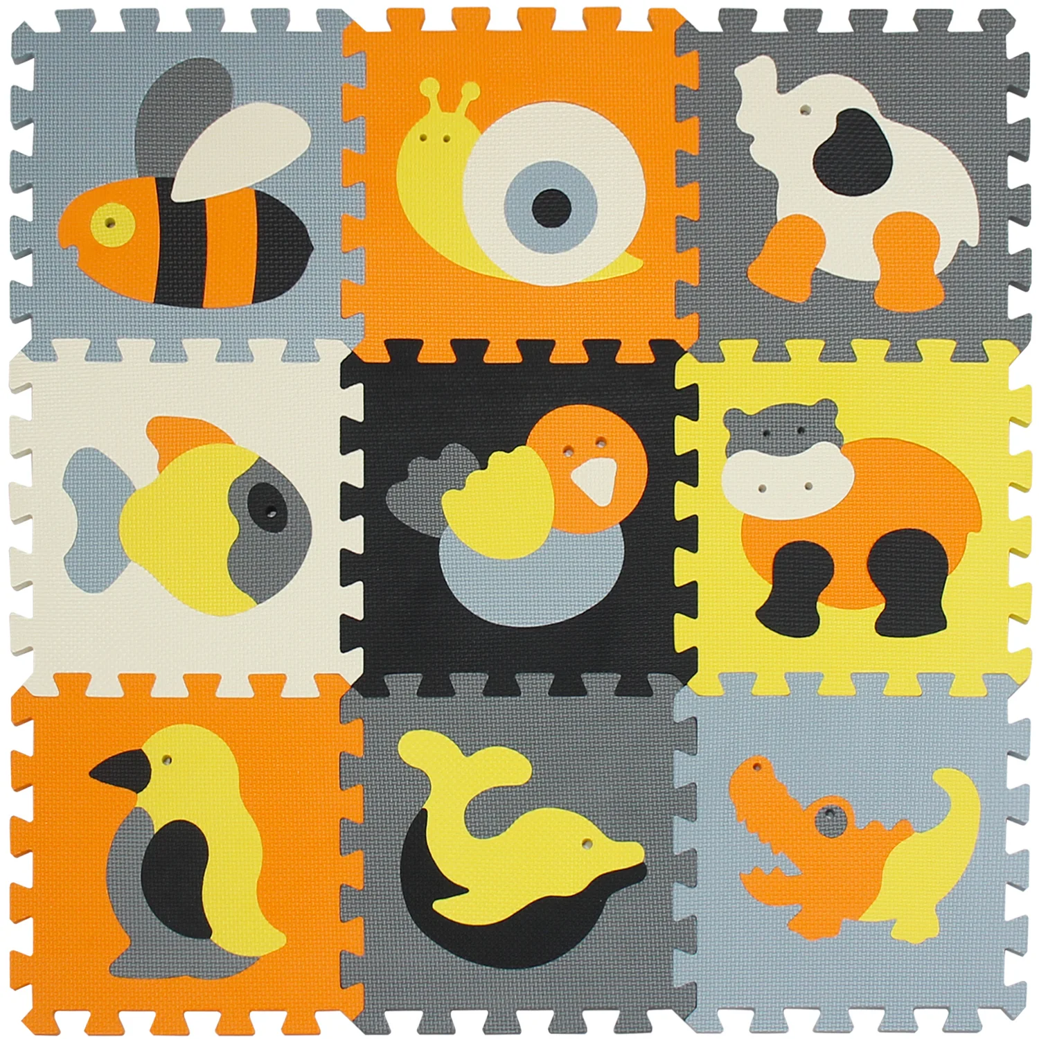 

Cartoon Animal Pattern Carpet EVA Foam Puzzle Mats Kids Floor Puzzles Play Mat For Children Baby Play Gym Crawling Mats toddler