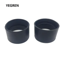 Одна пара черных резиновых чашек для глаз защитные очки колпачки для 29-30 мм окуляра микроскопа бинокль телескоп внутренний диаметр 30 мм части