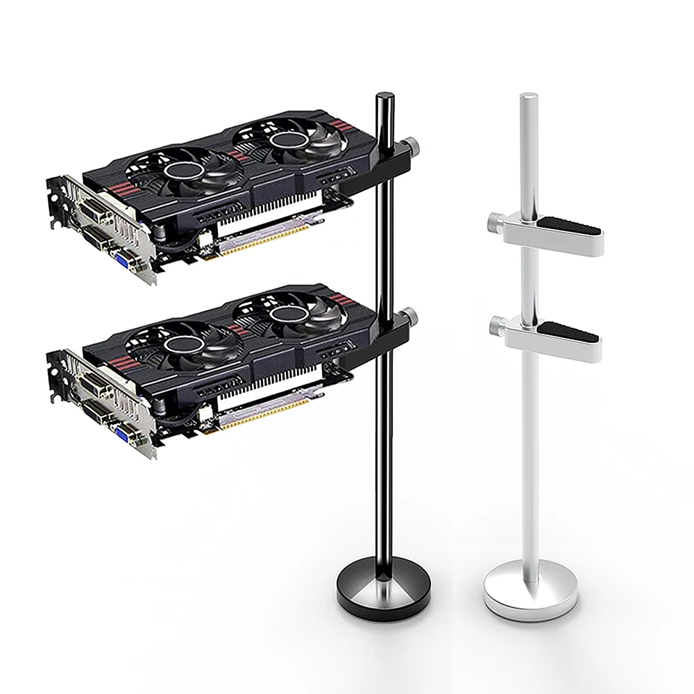 

Universal Graphics Card holder adjustable GPU Bracket aluminium alloy Graphics Card support stand