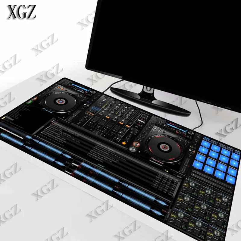 Большой игровой коврик для мыши XGZ крутой с дистанционным управлением застежкой