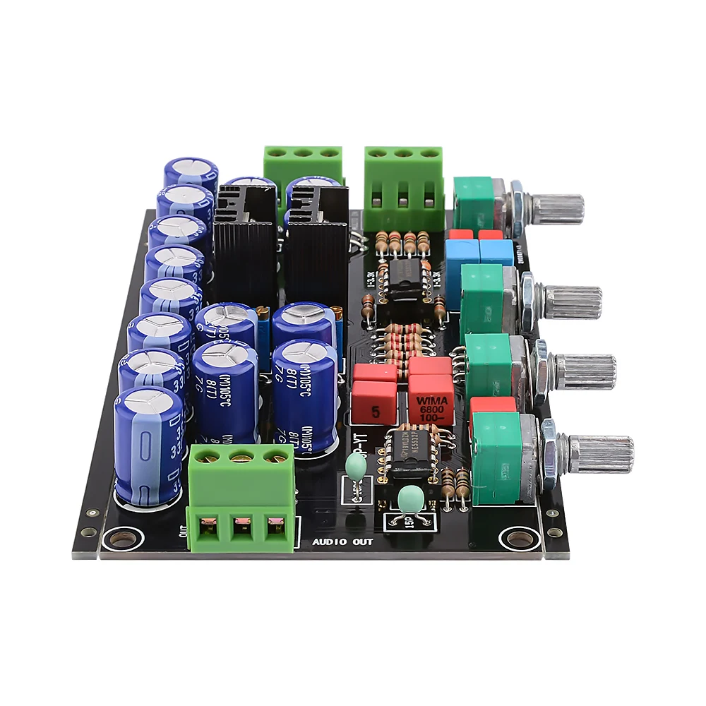 AIYIMA Hi Fi Preamp Tone Board NE5532 OP усилитель тонального сигнала регулятор громкости DIY для