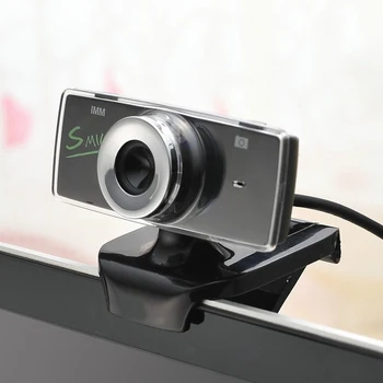 

HD Webcam with Microphone USB Portable for PC Laptop Desktop Computer Home H-best
