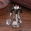 Nourriture jouets accessoires Mini vaisselle 1:12 maison de poupée Miniature figure fourchette pot cuisine ensemble poupées semblant jouer jouets ► Photo 2/6