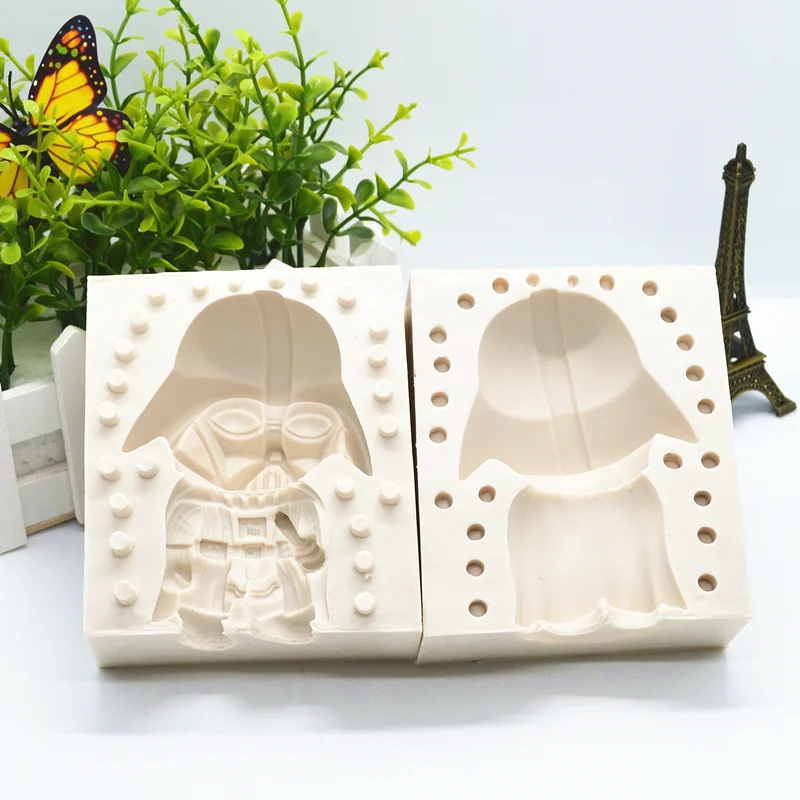 Description Picture 6 of item3d Soldier War Silicone Mold Kitchen Resin Baking Tool DIY Pastry Cake Fondant Moulds Dessert Chocolate Lace Decoration Supplies