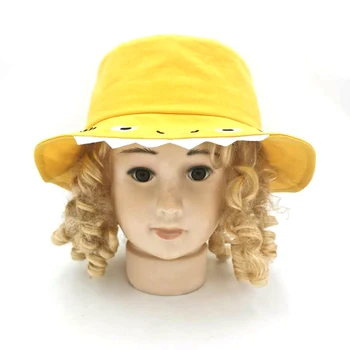 

Newest Children Bucket Hats Hip Hop Fisherman Hats 100% Cotton Outdoor Summer Casual Swag Bob Visor Kids Bucket Caps