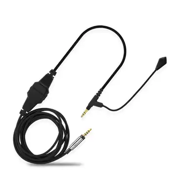 

Computer Voice Karaoke Game Line For BOSE QC35 Headphone Cable 3.5 to 2.5mm Microphone Audio Cable