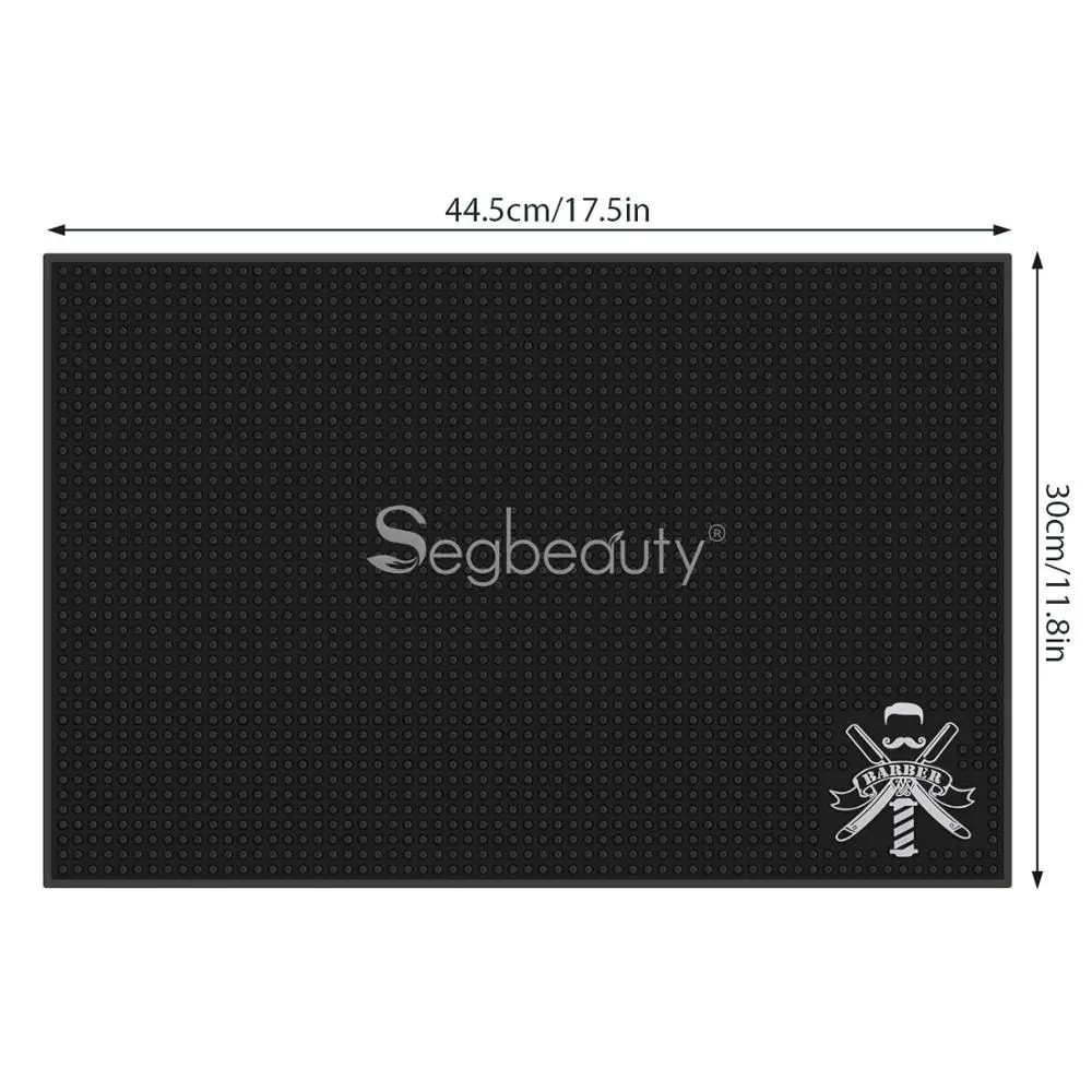 Segbeauty коврик для парикмахерской гибкий ПВХ нескользящий материал салона