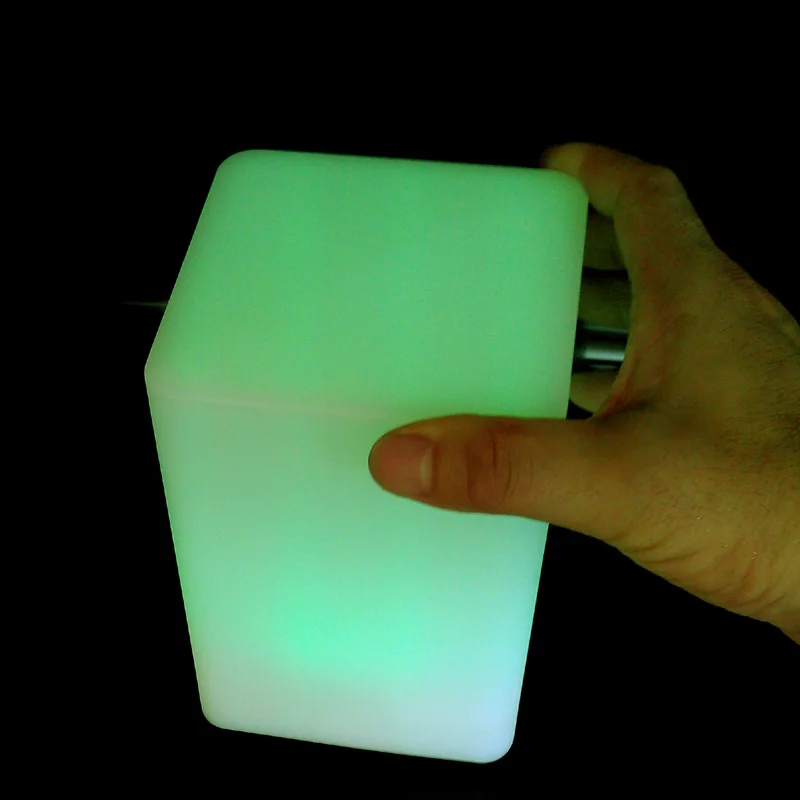 10*15CM Magic Dice LED luminous square night light glowing decorative led cube table light for table lamp 4pcs/lot