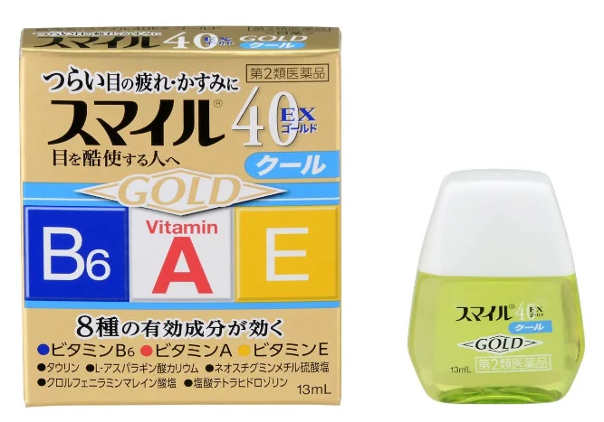 

smile40EX e ye drops e ye drops relieve fatigue Made in Japan Cool 5
