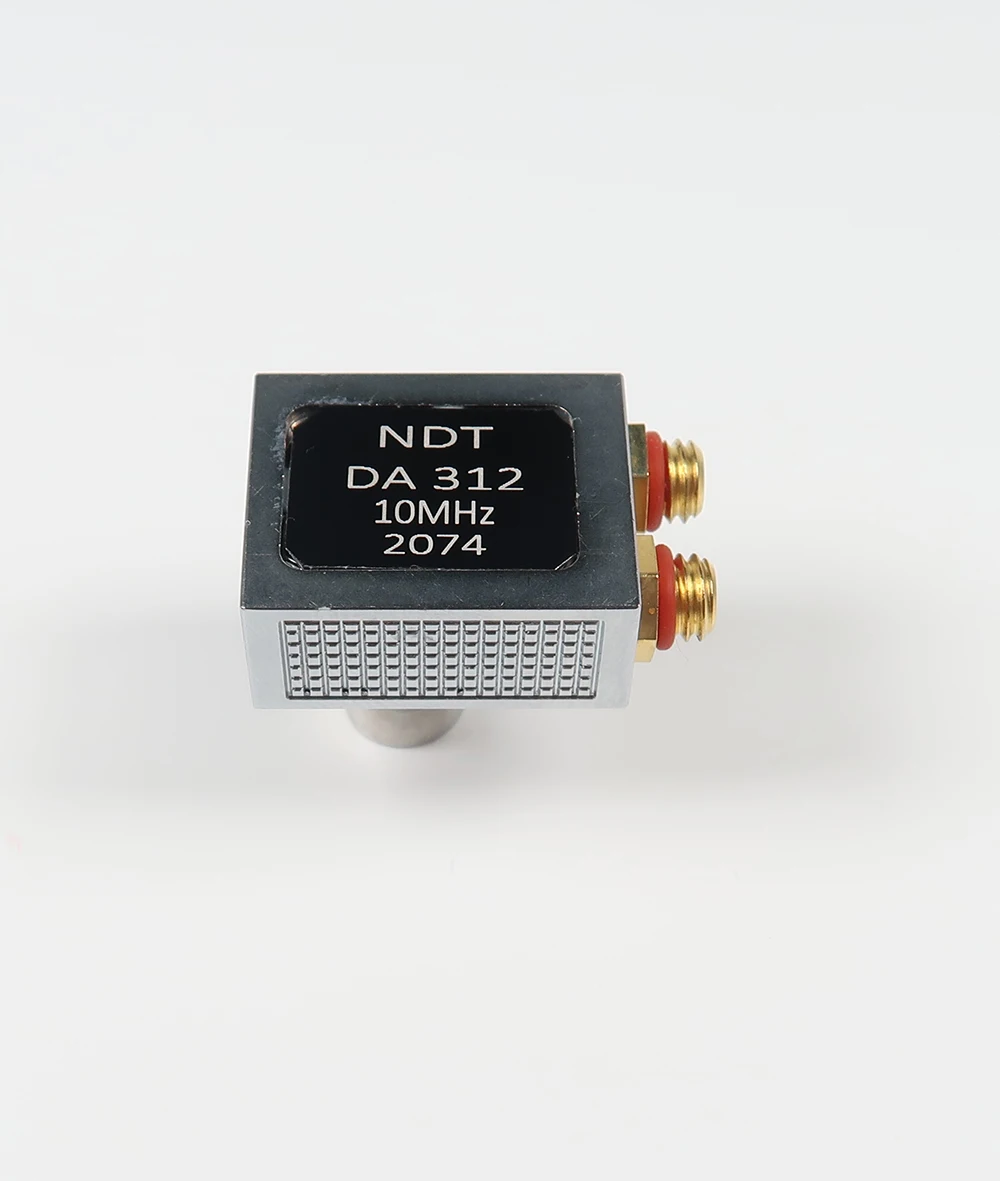 compatible with GE DA312 with cable  10Mhz UT probe/Ultrasonic  transducer suitable for DMS GO ultrasonic thickness gauge 2