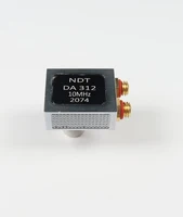 compatible with GE DA312 with cable  10Mhz UT probe/Ultrasonic  transducer suitable for DMS GO ultrasonic thickness gauge 2
