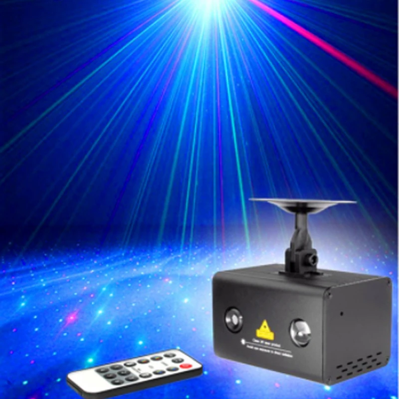 

Remote Laser Light Projector Stage Lighting Effect RGB LED Water Wave Party Dance Disco DJ Holiday Xmas Lights
