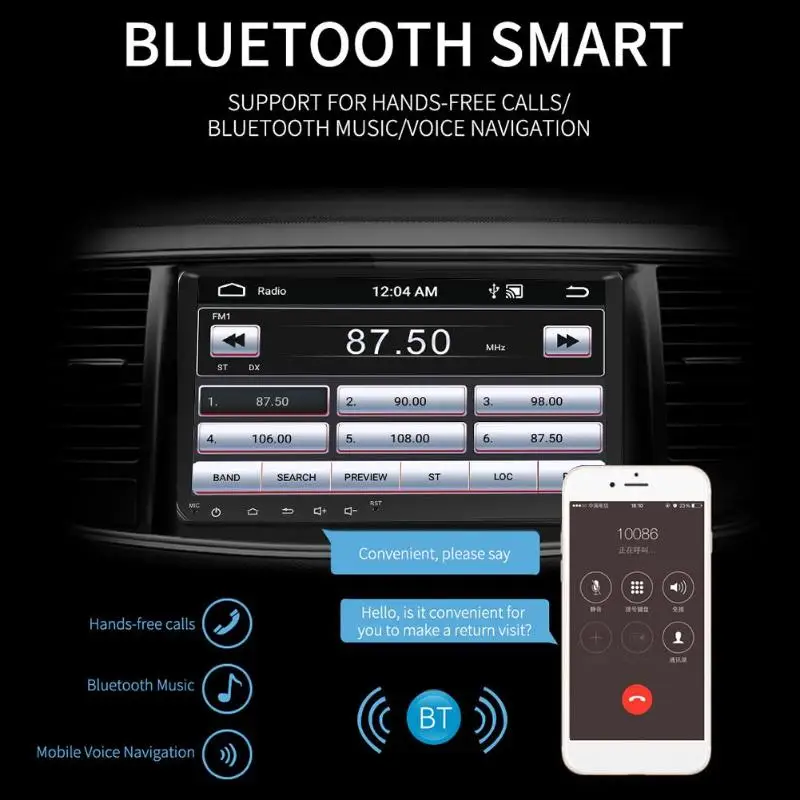 Android 2din автомобильный стерео MP5 плеер gps навигация 9 дюймов сенсорный экран Bluetooth WiFi RDS AM FM радио в приборной панели головное устройство для VW