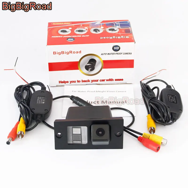 Series 3 Wireless BigBigRoad для hyundai grand starex Royale iMax iload i800 Cargo H1 H-1 H300 H100 Автомобильный задний сверхчувствительный элемент просмотра на микрочипах парковочная камера водонепроницаемая - Название цвета: Series 3 Wireless