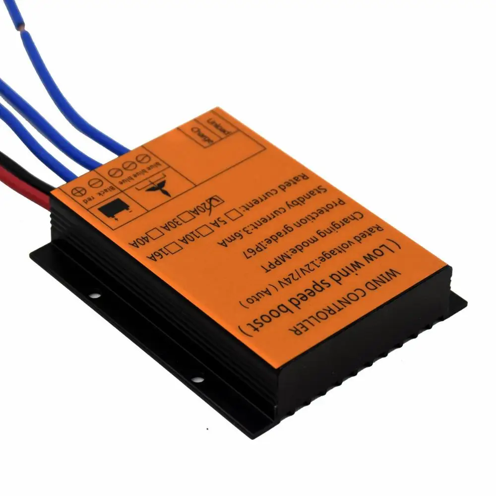 200W/400W 10A/16A со слежением за максимальной точкой мощности/BOOST Ветер Контроллер